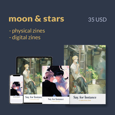 moon &amp; stars
